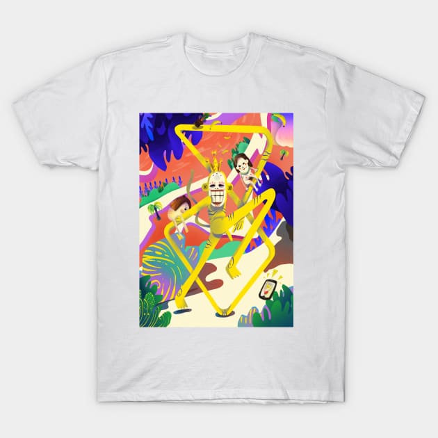 Jungle Love T-Shirt by VitaliOneg